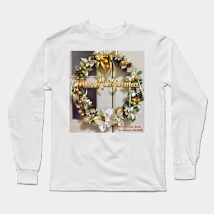 Merry Christmas (gold) Long Sleeve T-Shirt